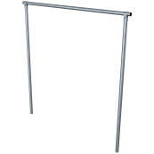 Carpet beater frame | Cross tube 2500 mm | steel tube  60 mm